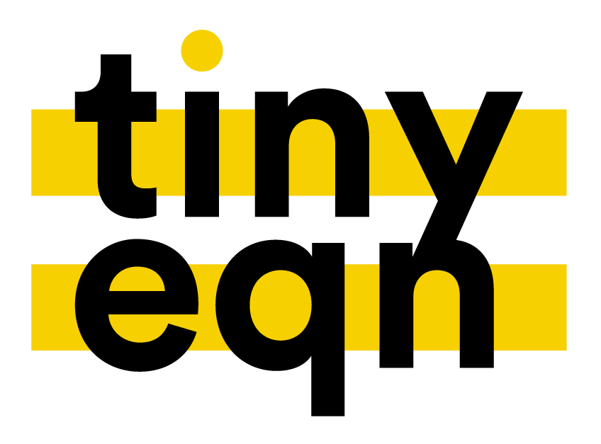 TinyEqn Logo